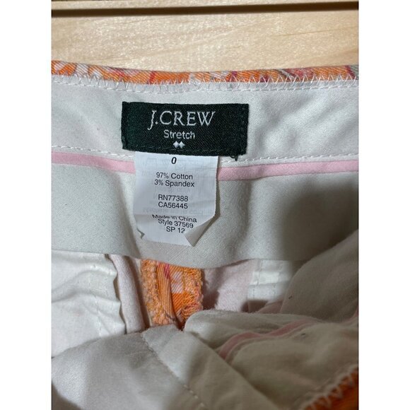 J.Crew stretch chino shorts. Women’s 0 - Picture 3 of 3